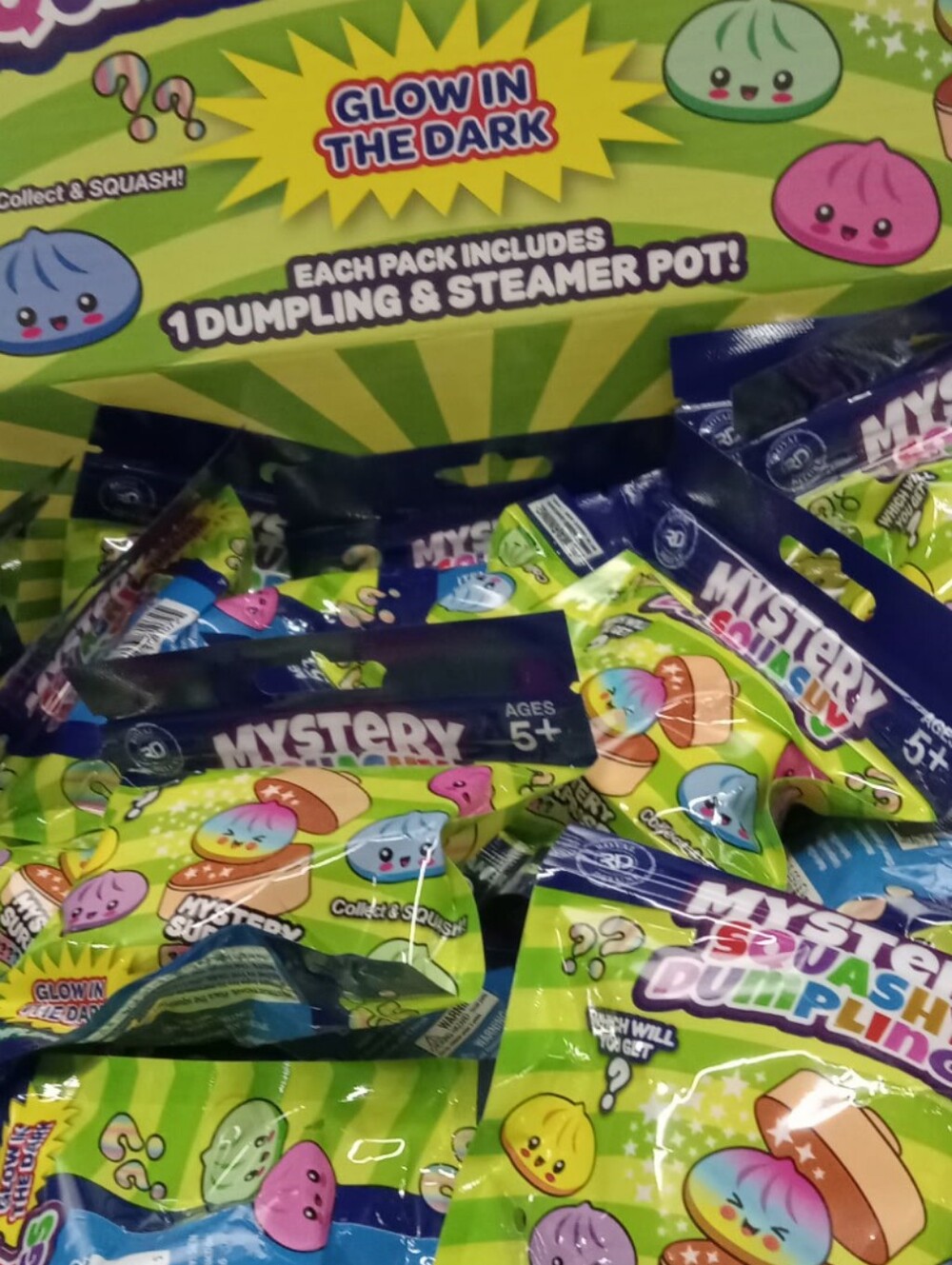 🫓Viral Mystery MINI Dumpling Glow-in-the-Dark Dumpling 5 For $20 - Picture 2 of 2